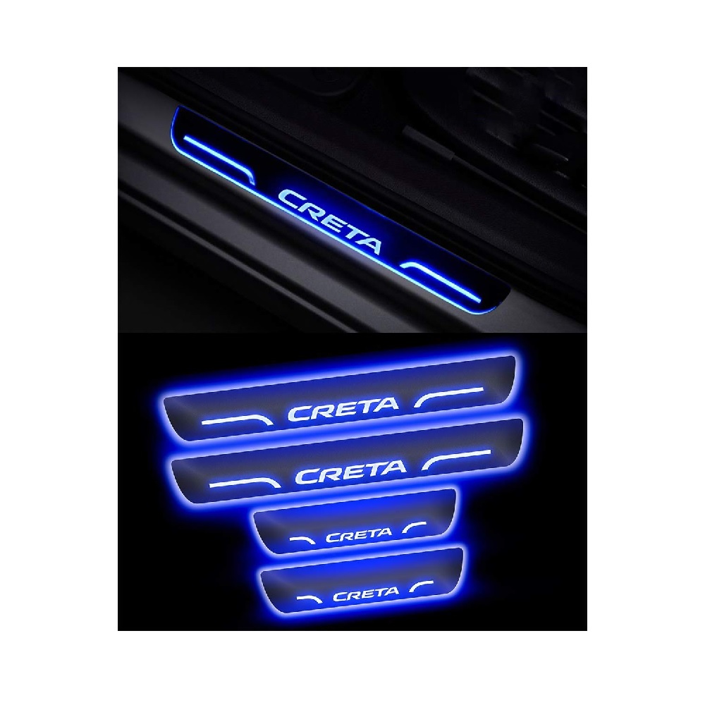Buy Order Car Door Foot Step Led Sill Plate for Hyundai Creta Online